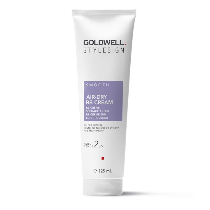 Ceara de par Goldwell Stylesign Smooth Air-Dry BB Cream 125ml  control anti-efractare  protectie  fara uscator