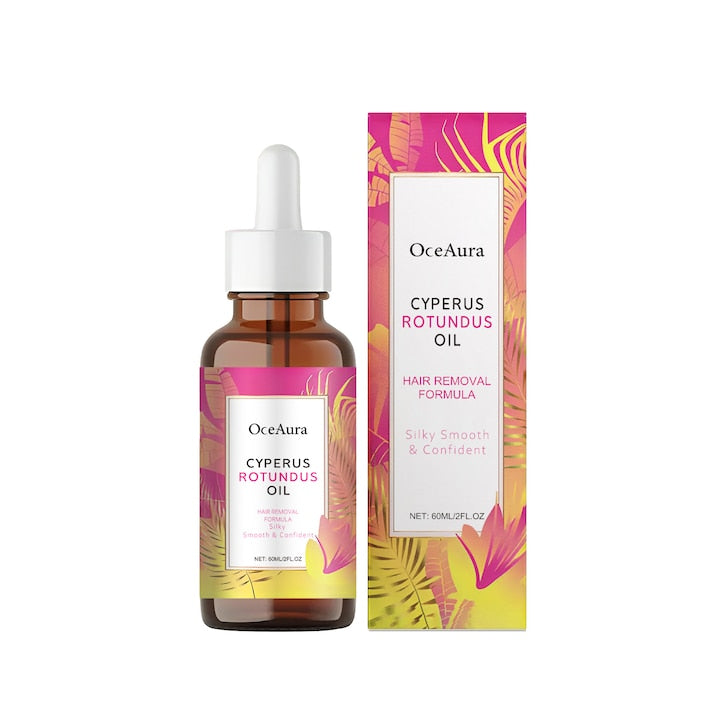 Ulei de cypress pentru indepartarea parului  Oceaura  60ml  cu ulei de jojoba si ulei de macese  pentru toate tipurile de piele  set de ingrijire a pielii