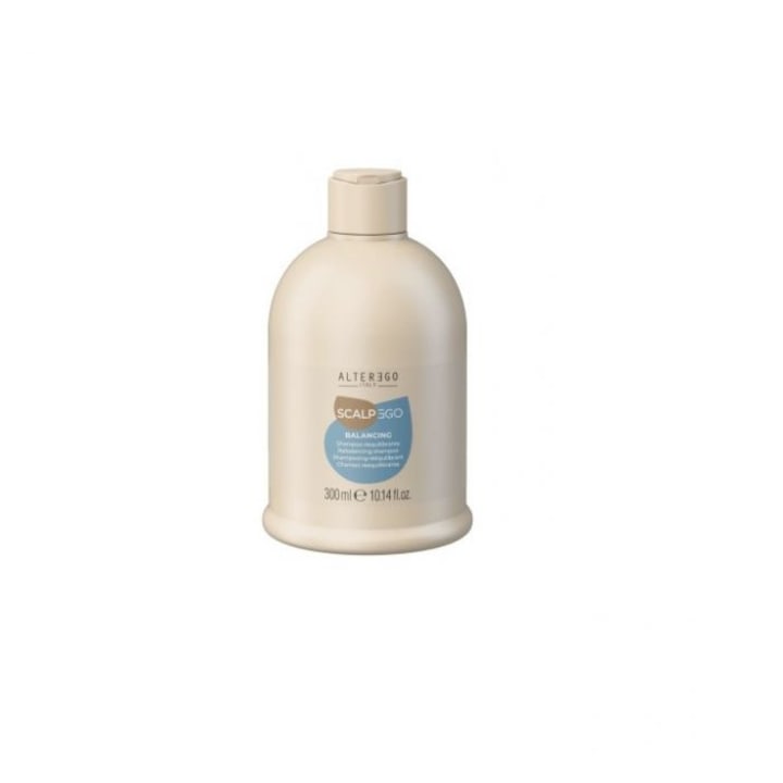 Rebalancing Shampoo For Oily Scalp Alterego ScalpEgo Balancing 300ml effectively cleanses dandruff without drying the scalp
