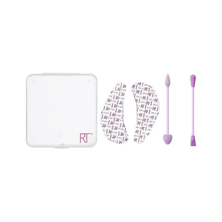 Real Techniques Reusable Eye Shields + Swabs set pentru ochi