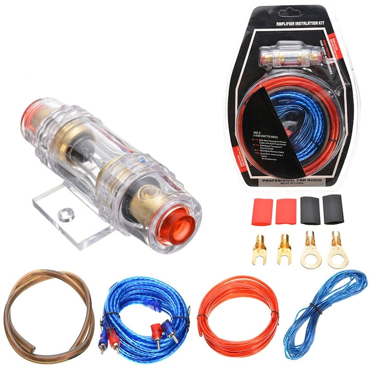 Kit de conversie subwoofer auto cu cablu de alimentare  cablu