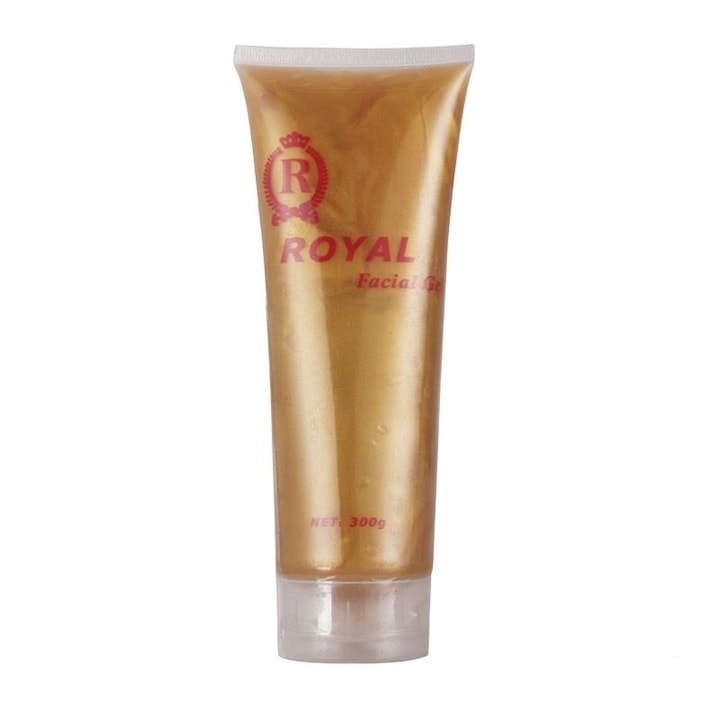 Gel Conductor Estetic Alhena®  Pentru Ultrasunete  IPL  Cavitatie si Radiofrecventa  Textura Aurie cu Proprietati Conductive  Formula Profesionala Pentru Salone si Utilizare Acasa  Culoare Auriu  300 g