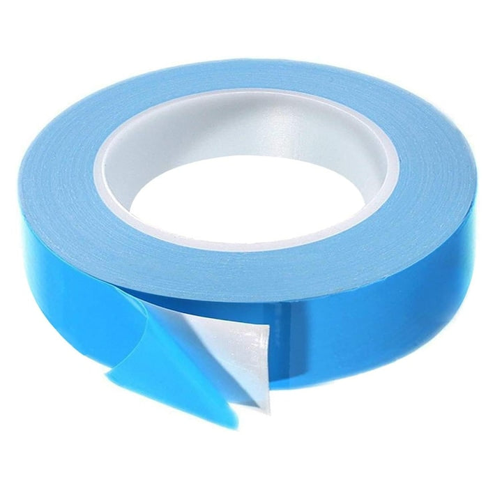 Banda adeziva Termal  Aplicabil pentru LED-uri  semiconductori  cipuri GBT  computere  0.2 mm grosime 25m x 15mm