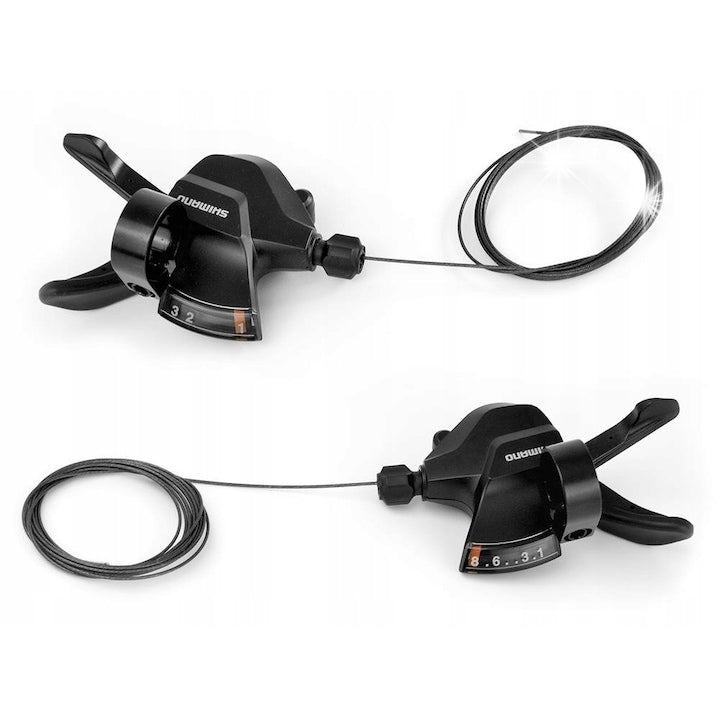 Manete schimbator Shimano SL-M315 3x8  set stanga si dreapta  pentru MTB si trekking