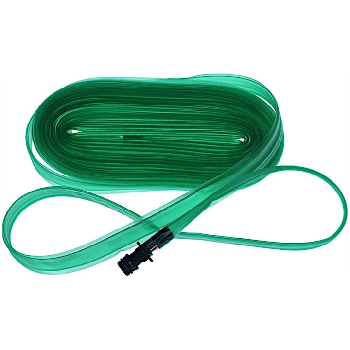 Furtun De Irigare Prin Picurare  Progarden  7.5 M  Verde  Fabricat Din Material Elastic  Potrivit Pentru Irigare La Suprafata Si Subteran  Compatibil Cu Conectori Rapizi Standard De 1/2 Inch Si 3/4 Inch