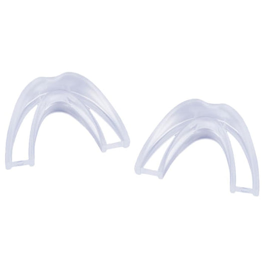 Set 2x Mulaje  Zamo®  impotriva Bruxismului sau Scrasnitului din Dinti  din Silicon  Transparente  marime Mica