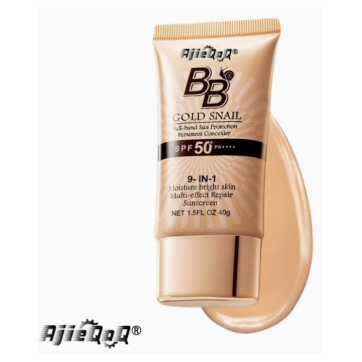 AjieQaQ Crema BB SPF50+ PA+++ cu Extract de Melc
