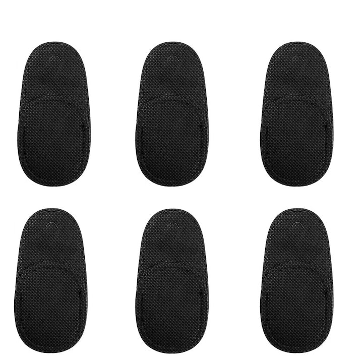 Set 6 Ocluzor textil-copii  Tratament ambliopie si strabism  105×66mm  Curatare usoara  Negru