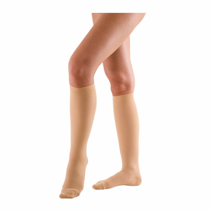 Elastofit AD Medical Compression Stockings, Knee-High, 15-21mmHg, Beige, M