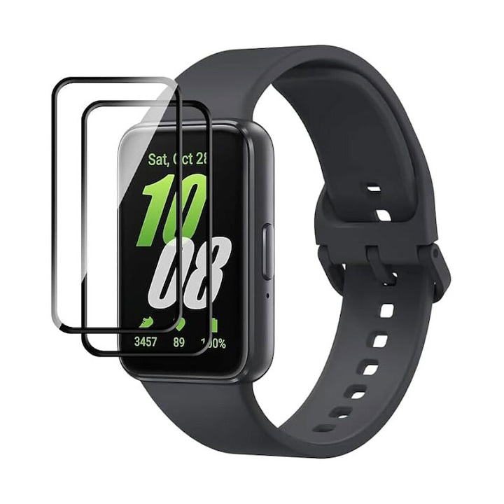 Set 2 Folii de protectie  pentru Samsung Galaxy Fit 3 protectie ecran  Negru
