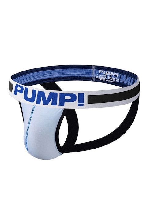 OEM - Chiloti Jockstrap barbati  bumbac/elastan  albastru deschis  Albastru deschis