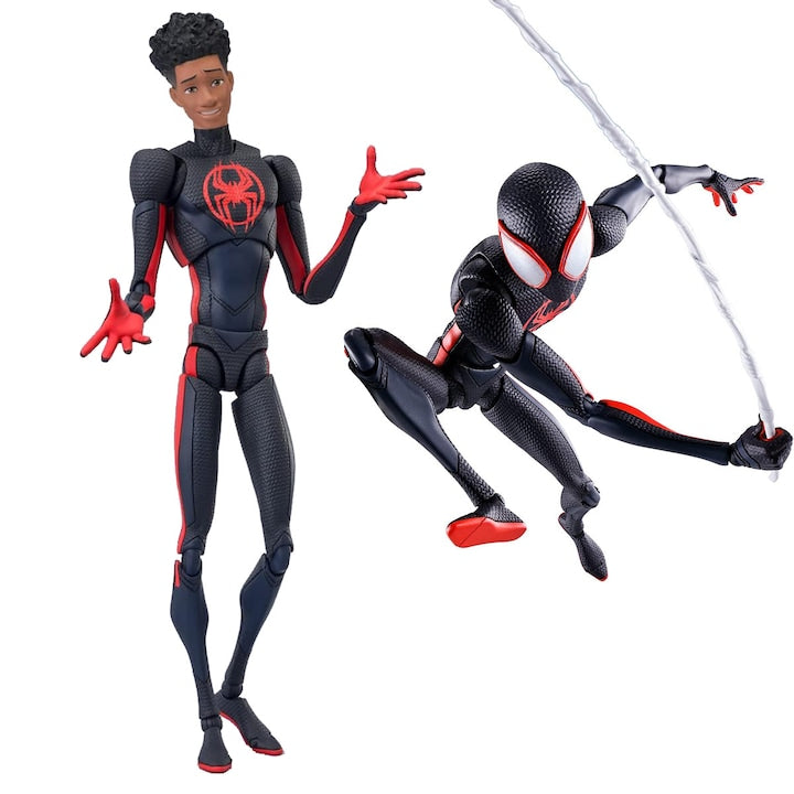Spider-Man: Into the Spider-Verse - Spider-Man (Miles Morales) 16 cm  figurina de colectie  PVC  cadou perfect pentru copii