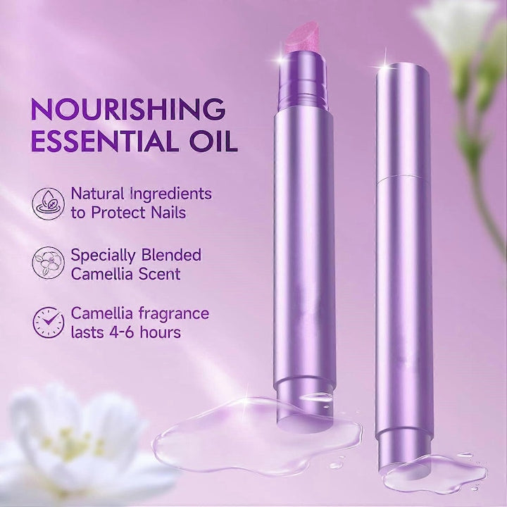 Pen pentru ingrijirea cuticulelor 3-in-1  ceramic  hidratant  parfum de camelie