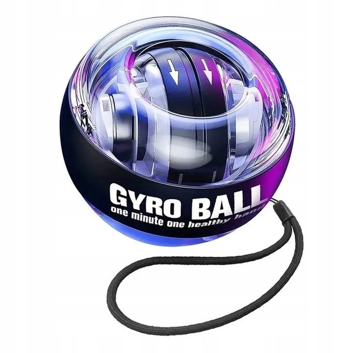 Minge Gyro Ball  Minge Giroscopica Cu Led Pentru Antrenament  Bila rotativa fitness  Lumina LED