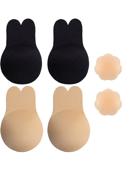 JENUOS - Set 3 Sutien Invizibil cu silicon auto reutilizabile