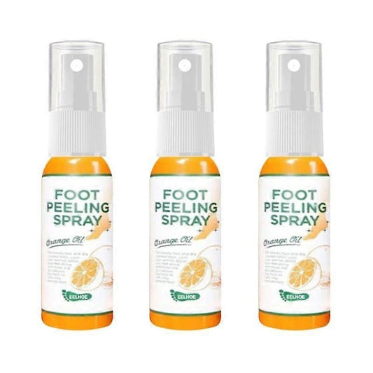 Spray exfoliant pentru picioare  30ml  tratament pentru piele uscata  set de 3 bucati