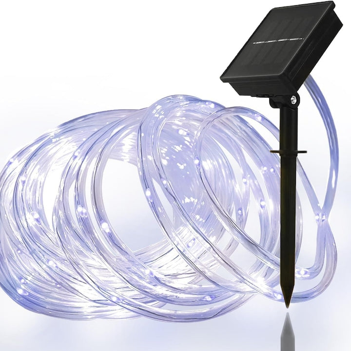 Waterproof 7m Multicolor Solar LED Strip Set with Waterproof Solar Panel