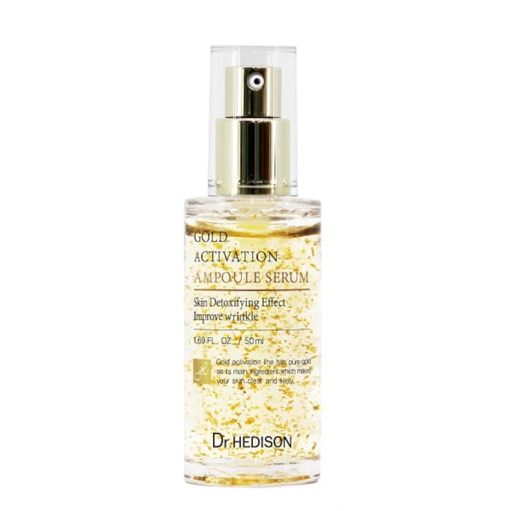 Ser de fata pentru stralucire  Dr. HEDISON  Gold Activation 24k  50 ml