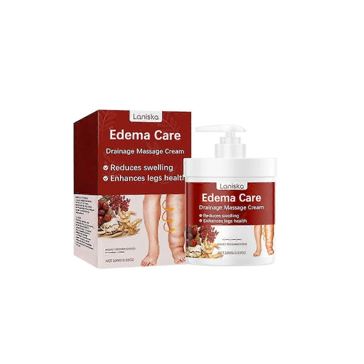 Crema anti-edem  tratament pentru picioare  reduce umflaturile  imbunatateste sanatatea picioarelor  1 bucata