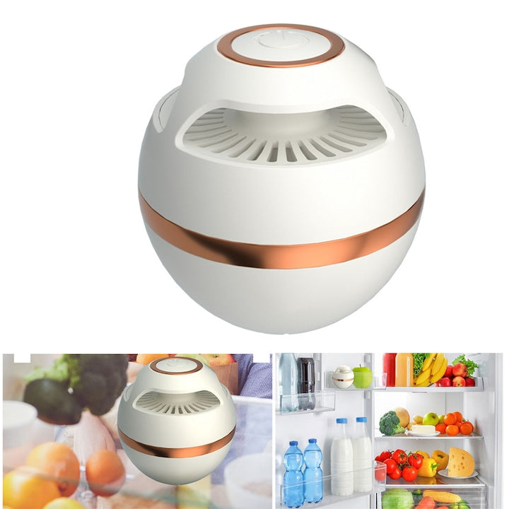 Odorizant pentru frigider FooFoony  reutilizabil  alb  82x82x84mm