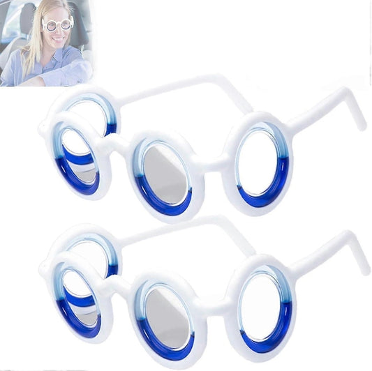 Ochelari anti-vertij  set 2 bucati  15x5.2cm  pentru adulti si copii  fara efecte secundare
