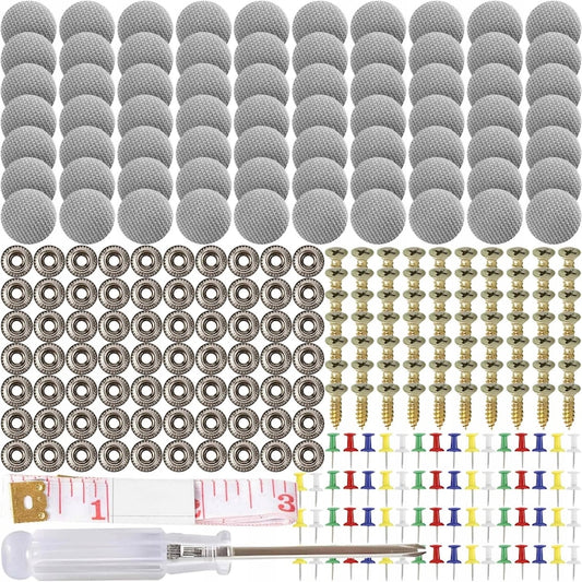 Kit reparare plafon auto Zola  70 capse  amestec culori  accesorii incluse