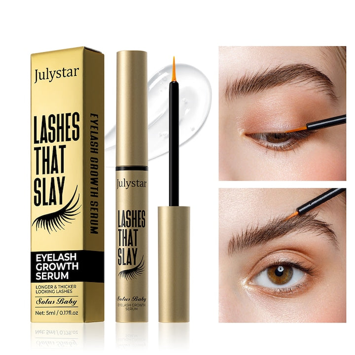 Ser pentru Cresterea si Regenerarea Genelor Tratament Natural Pentru Gene Rare  Sprancene Subtiri si Fire Fragile  Cu Ingrediente Active pentru Alungire si Intarire  5 ml  Culoare Transparent