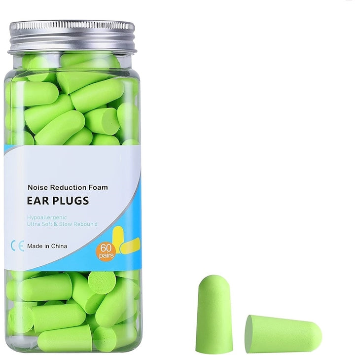 Set 120 dopuri urechi  38dB  Spuma  Verde
