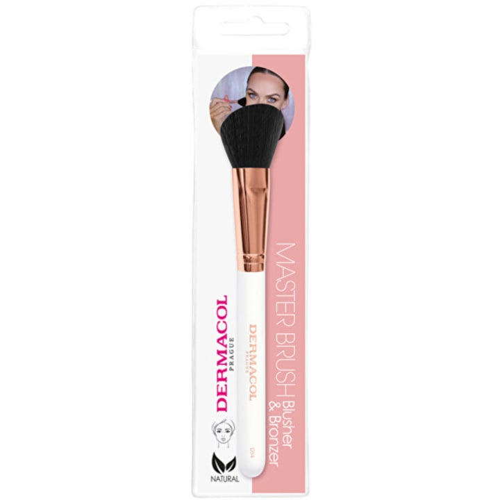 Dermacol Blush & Bronzer Brush D54 Rose Gold