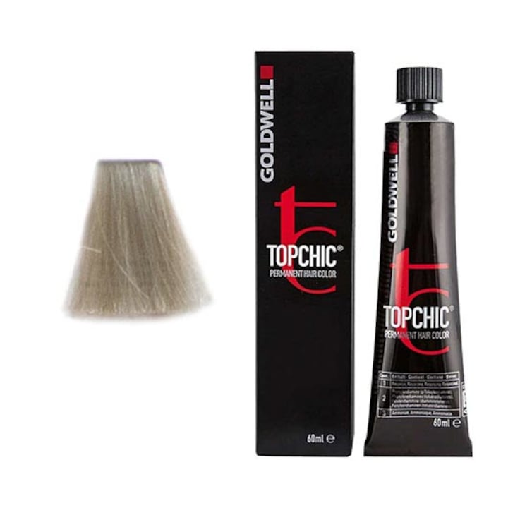 Goldwell Topchic Hair Color professional permanent hair dye for all hair types 11A 60 ml
