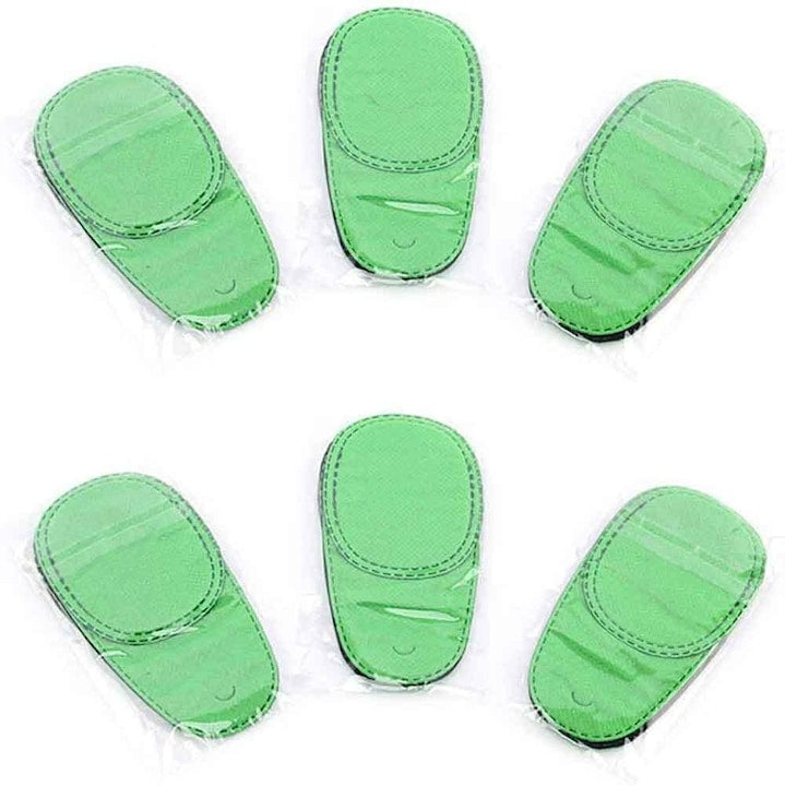 Set 6 Ocluzor textil-copii  Tratament ambliopie si strabism  105×66mm  Curatare usoara  Reutilizabil  Verde