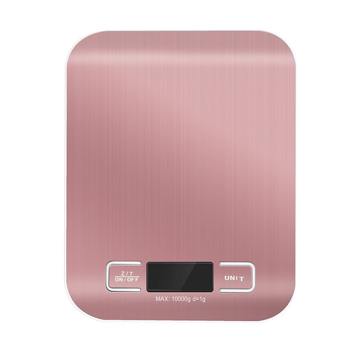 Cantar de bucatarie Rqiurpn  10kg capacitate  1g rezolutie  display LCD  inox