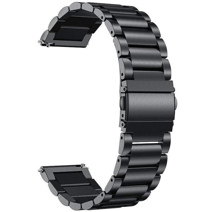 XGSM - Bratara pentru ceas  inox  24 mm  negru