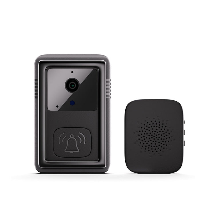 Rqiurpn Wireless Electric Doorbell, HD Camera, Two-Way Audio, Night Vision