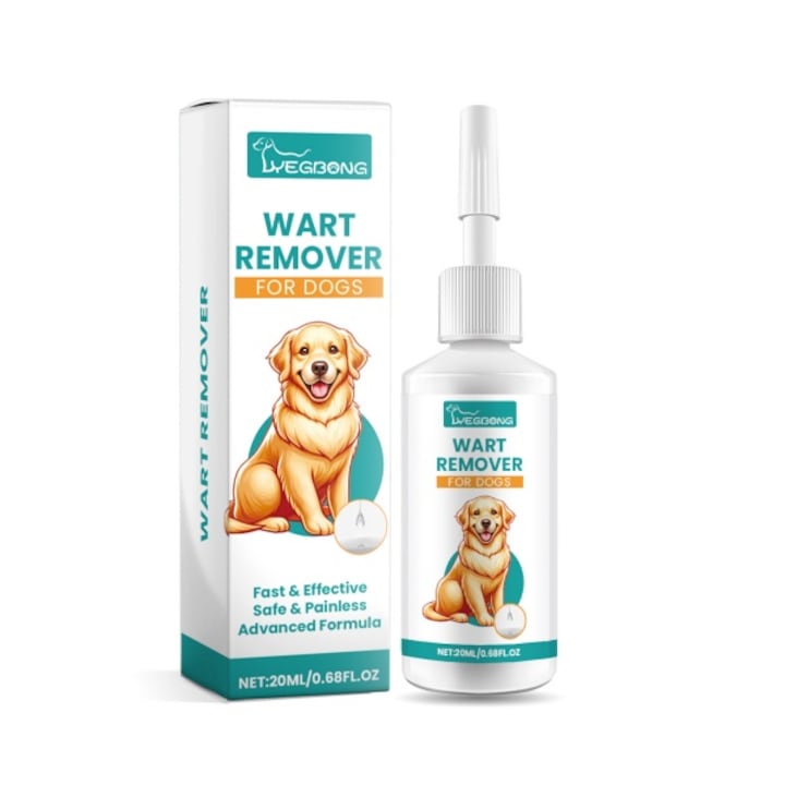 Solutie de tratament Yegbong pentru caini  20 ml  naturala  fara durere  indepartarea negi  Solutie ingrijire Caini