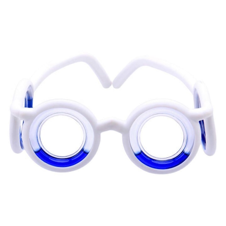 Ochelari anti-mers pentru rau de miscare  alb  dimensiuni 15x6x6cm
