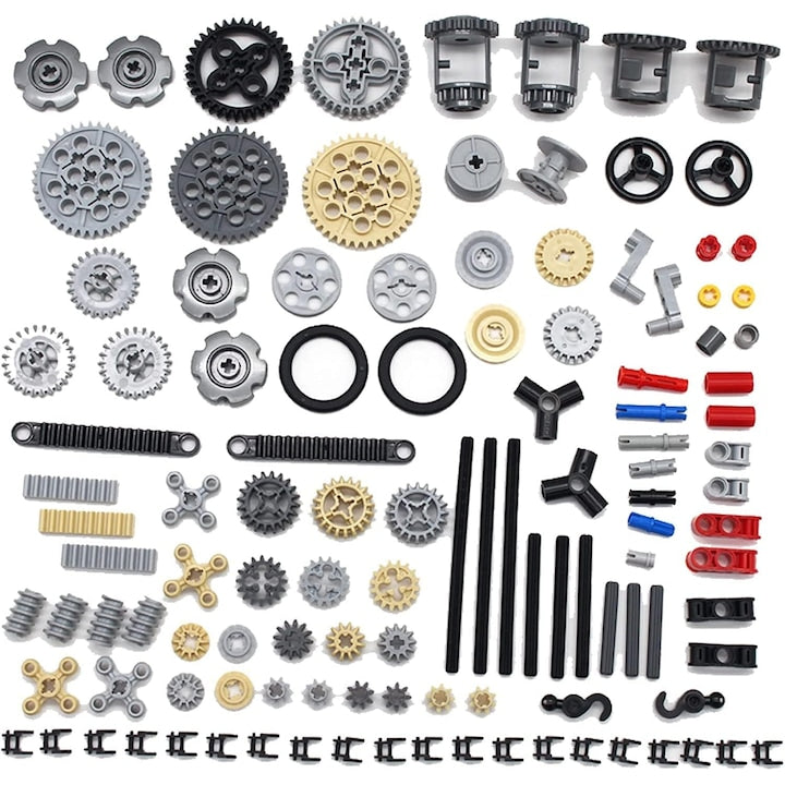118-Piece Building Set WALALLA, compatible with Lego Technic parts, plastic, multi-color