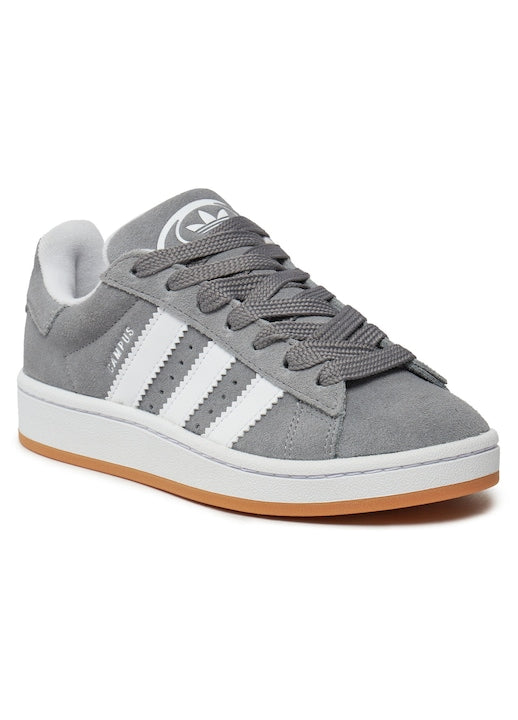adidas - Women's Campus 00s J Sneakers, genuine leather, grey, streetwear design, 35.5 EU, 12 installments with 0% interest