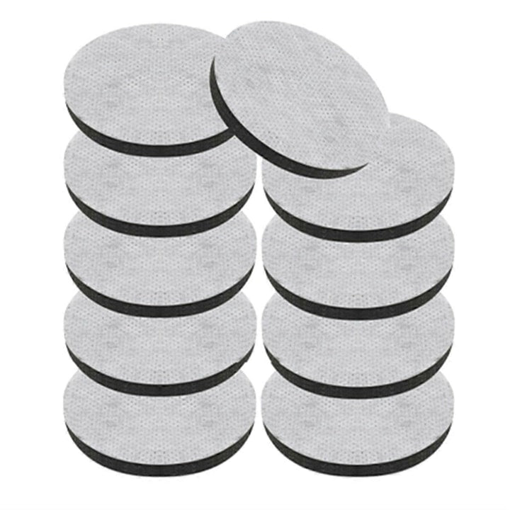 Set 10 discuri filtrante pentru apa  compatibile cu sticle si carafe  carbon activ  dimensiune mica