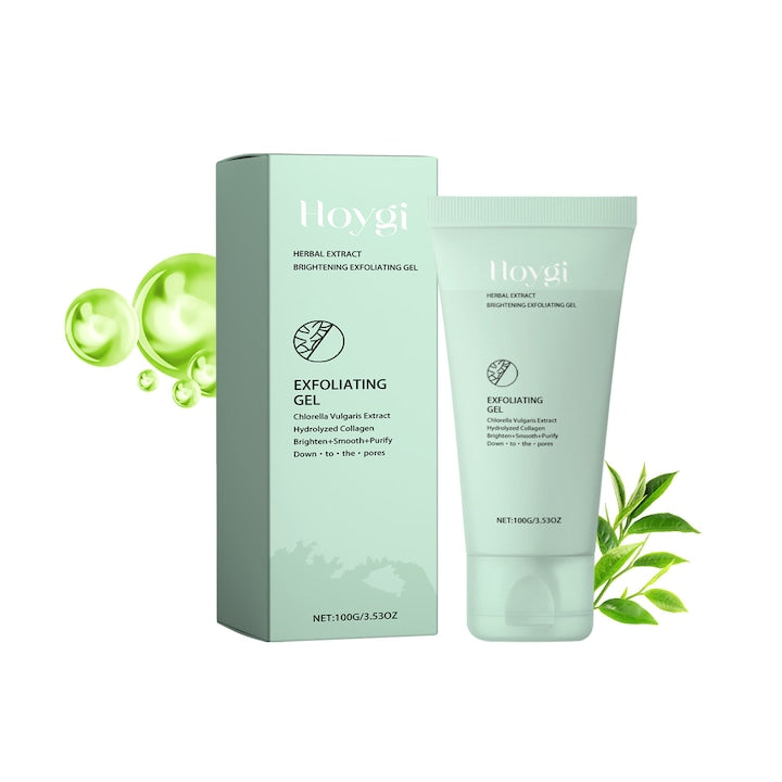Gel exfoliant facial pentru puncte negre si pori  indeparteaza pielea moarta  scrub facial hidratant cu extract de plante  albire a porilor  iluminare  gel exfoliant