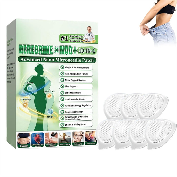 Plasturi Moringa 10 in 1 cu microace  plasturi pentru slabit  formula blanda  unisex  7 plasturi