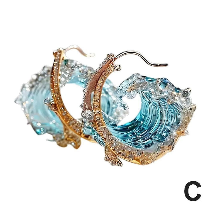 Cercei Ocean's Oath  aliaj  multicolor