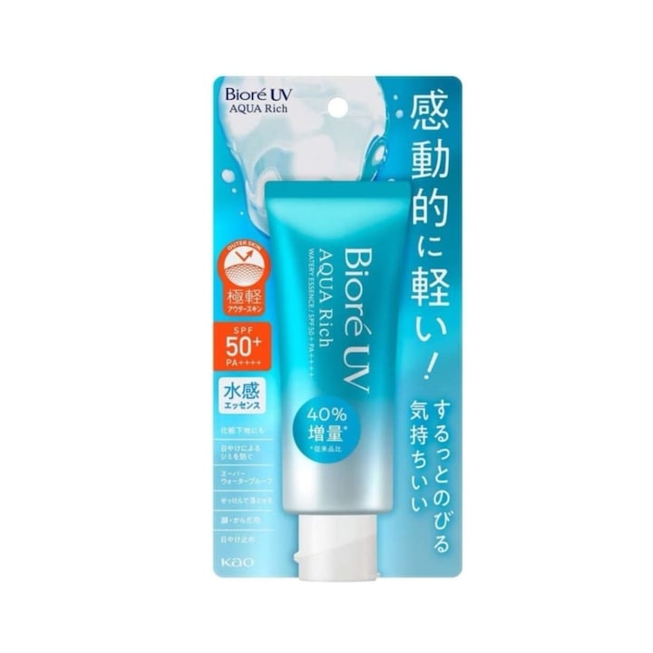 Crema cu protectie solara Biore Aqua Rich Watery Essence  SPF50+ PA++++  Kao  70gr