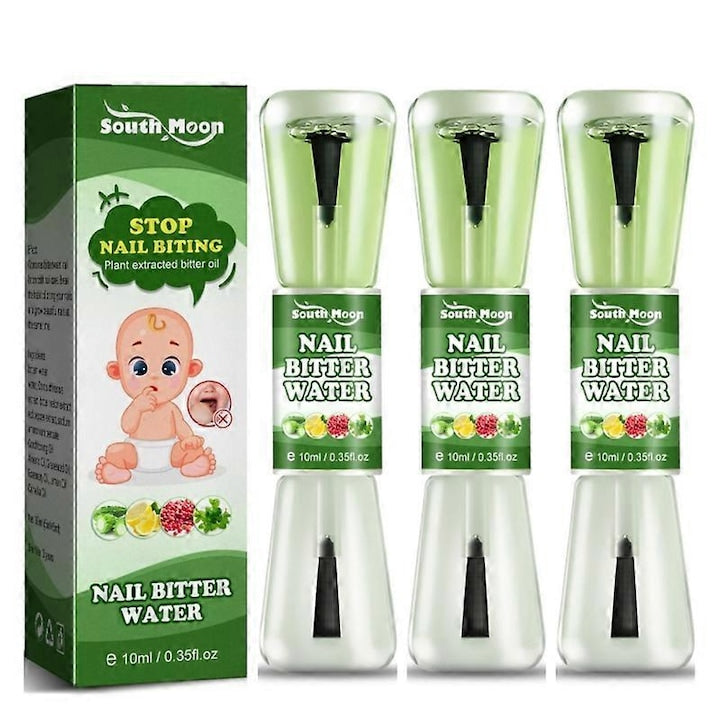 Tratament amarui pentru unghii copii  South Moon  set 3 bucati