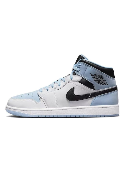 Jordan - Pantofi sport Air 1  alb/albastru  Albastru 12 rate cu 0% dobândă