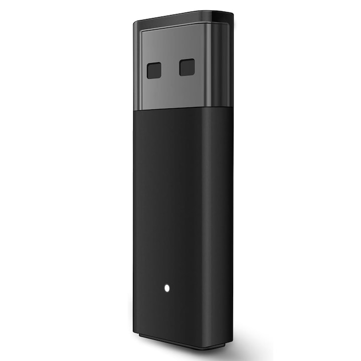 Adaptor pentru controller Xbox One fara fir  Windows 10/11  pana la 8 controllere  PC  laptop  tableta  OUYLAF  Negru