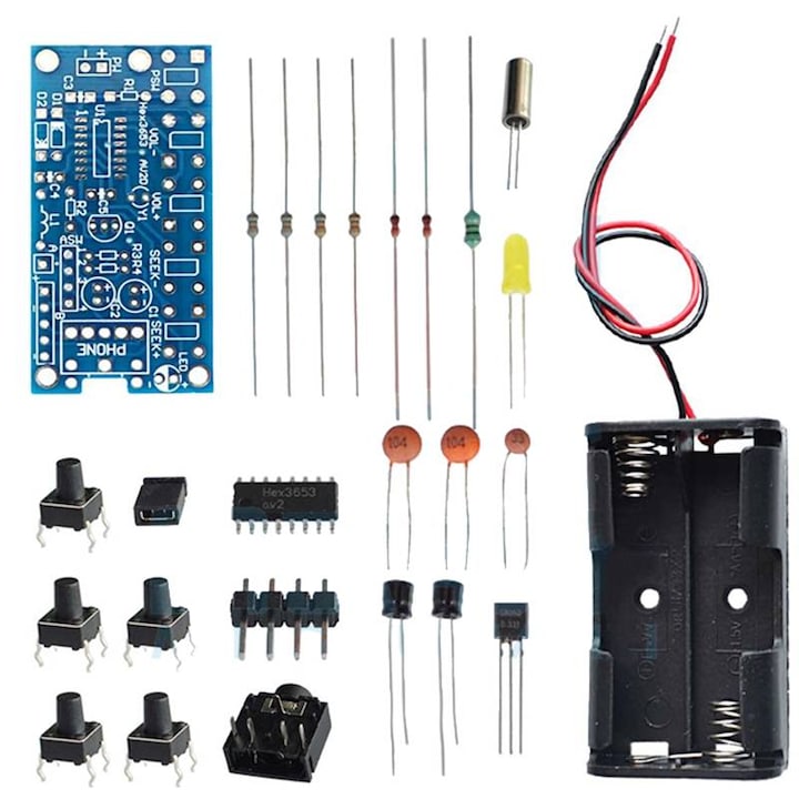 FM Radio Kit 76-108 MHz 3V DC power supply
