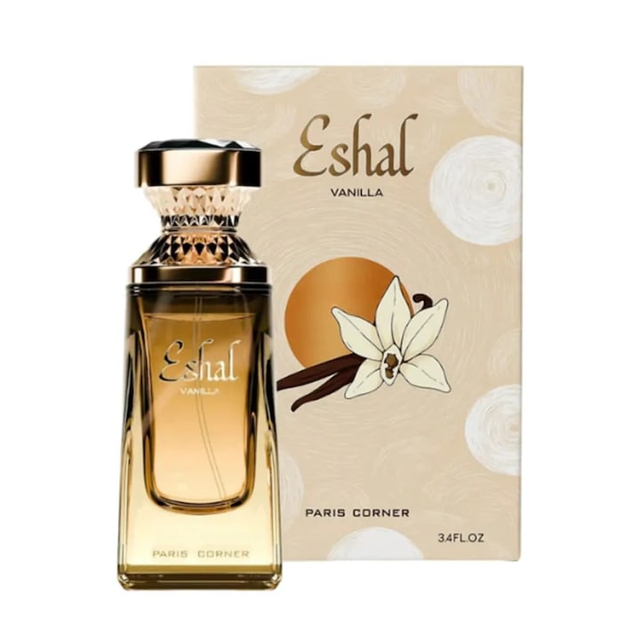Apa de Parfum Paris Corner Eshal Vanilla  Femei  100 ml