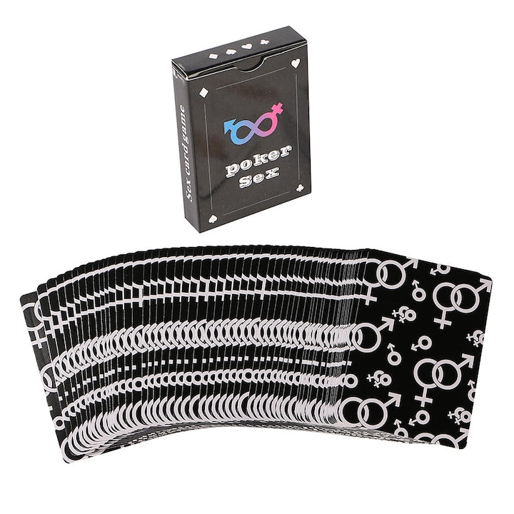 Carti de joc erotic pentru cupluri  Set de 54