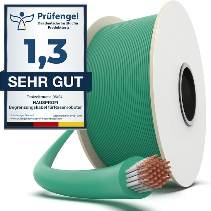 Cablu robot tuns gazon 100m universal verde 2.7mm x 100m